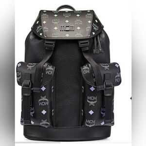 MCM Black Backpack
